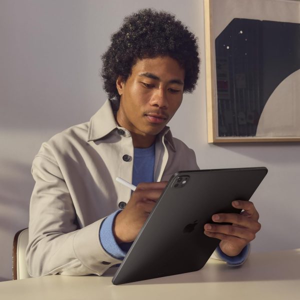 Apple iPad Pro 11-Inch (M4): Built for Apple Intelligence, Ultra Retina XDR Display, 256GB, 12MP Front/Back Camera, LiDAR Scanner, Wi-Fi 6E, Face ID, All-Day Battery Life — Space Black - Image 6